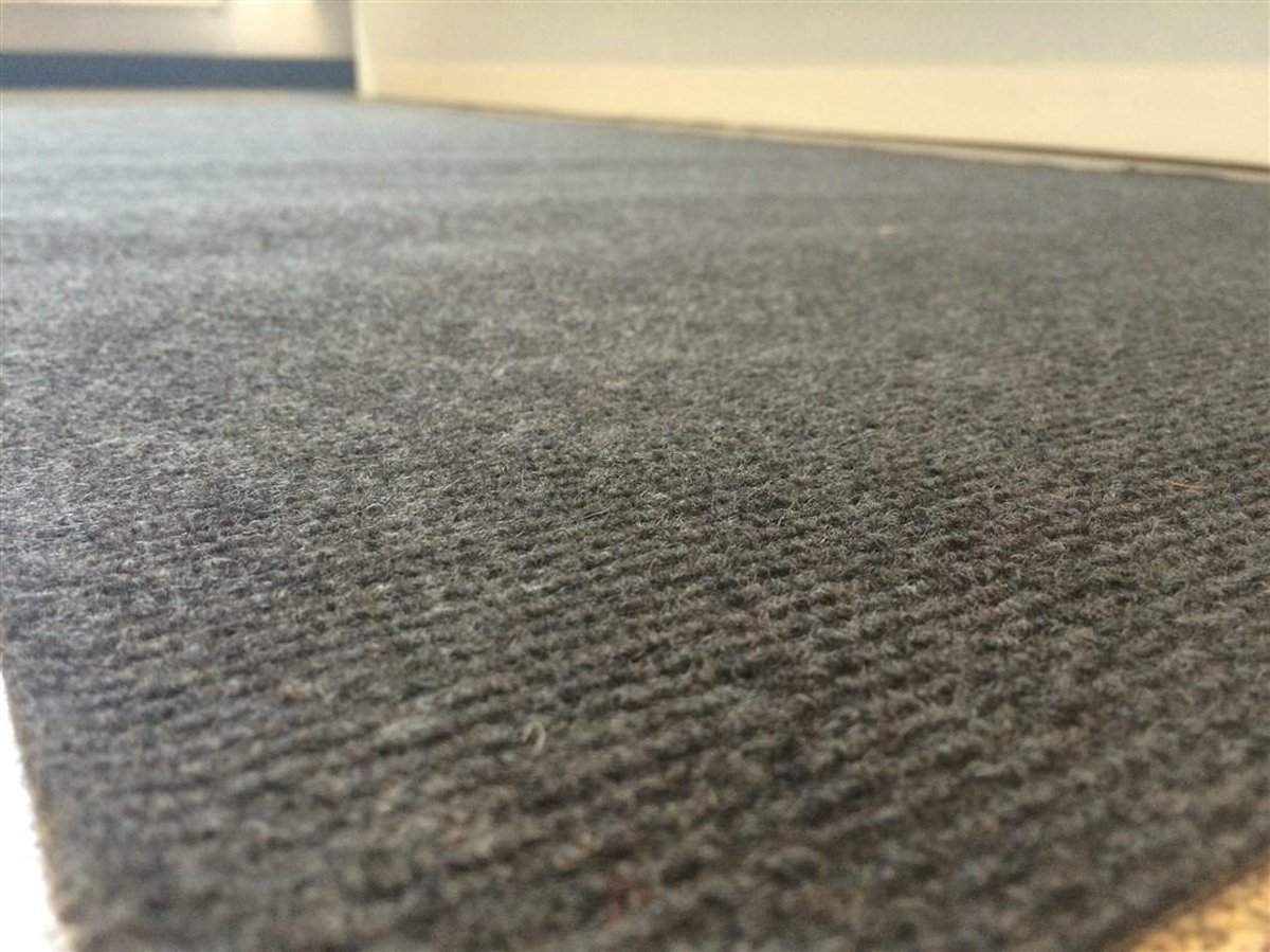 Vloerkleed Loper voor gang, keuken …. Antraciet 61x180cm