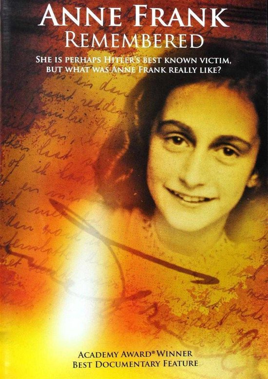 Cover van de film 'Anne Frank Remembered'