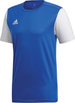 adidas Estro 19  Sportshirt - Maat 164  - Mannen - blauw/wit