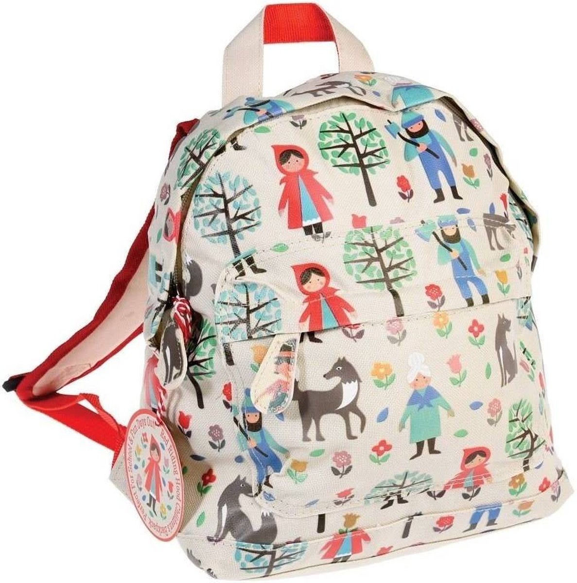 Rex London Mini Kinderrugzak 10 liter - Roodkapje