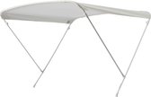 Aluminium Witte Biminitop Type Elegance - 2 bogen (L 170 cm x B 170 cm x H 140 cm)