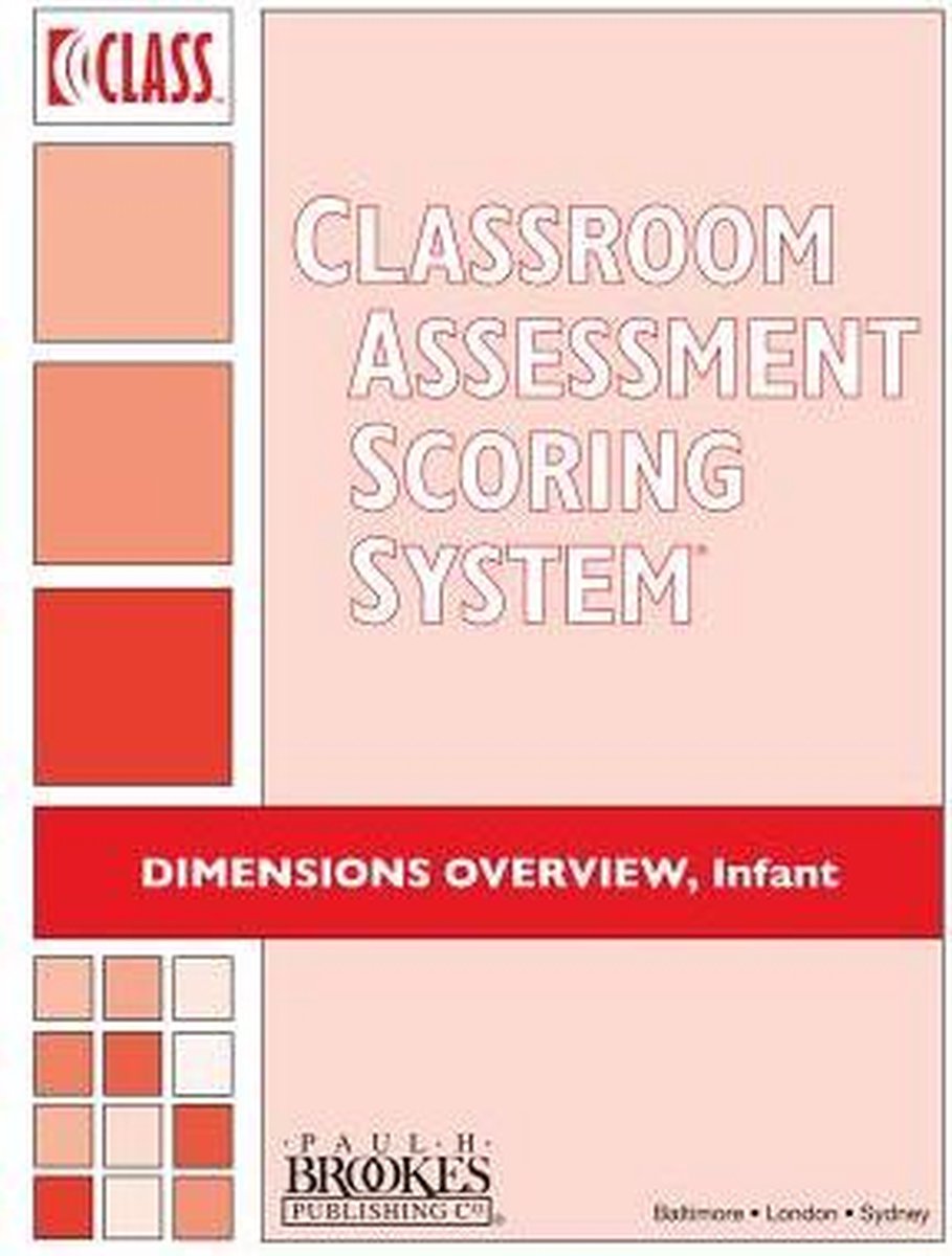 Classroom Assessment Scoring System(Class) Dimensions Overview, Infant ...