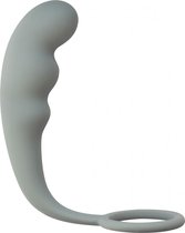 Lola Toys - BackDoor Black Edition - Mountain Range Anal Plug - Licht gebogen Buttplug met Cockring Balzak Ring of Handgreep - Anaalplug - Prostaat Stimulatie - P-Spot - Unisex - 1