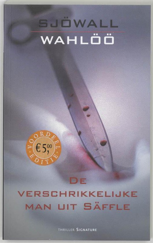 Cover van het boek 'De verschrikkelijke man uit Saffle'