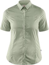 Fjallraven High Coast Stretch Shirt - dames - blouse korte mouwen - groen
