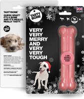 TastyBone - Small - Kerst - Honey Roast Ham - Hond - Kauwspeelgoed - Vegan - Kluif - Nylabone