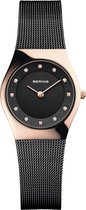BERING 11927-166 - Horloge - RVS - Rosékleurig - Ø 27 mm