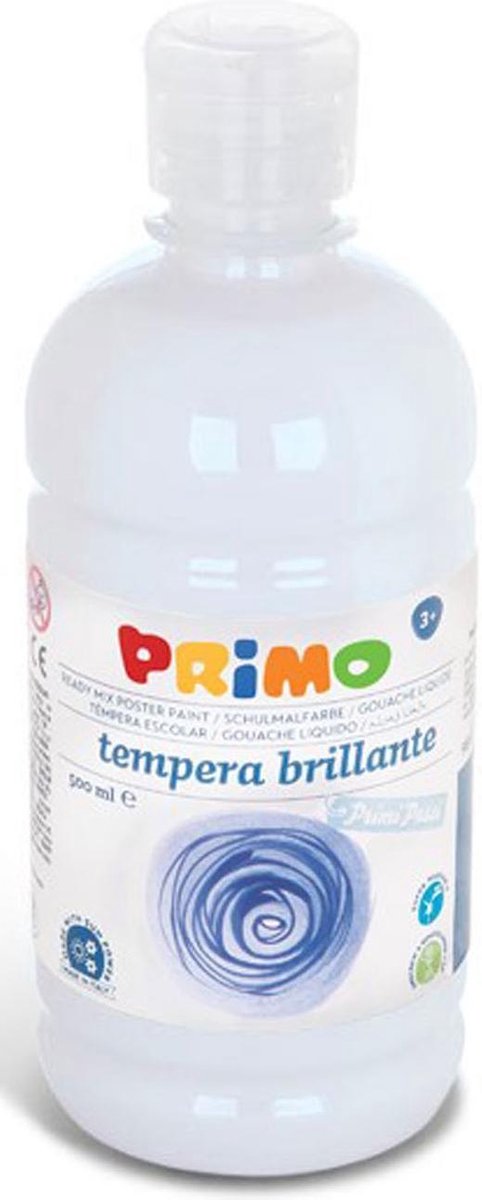 Primo Plakkaatverf Tempera 500 Ml Wit