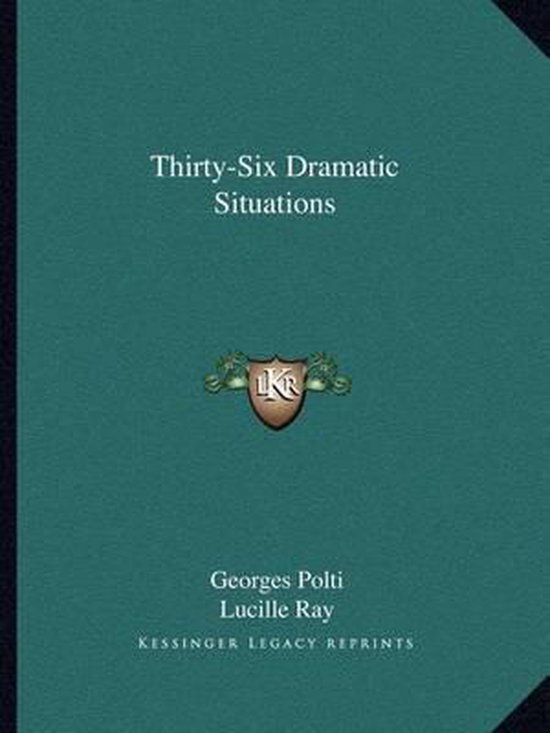 Thirty-Six Dramatic Situations - cover
