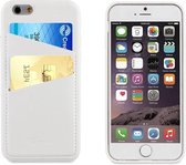 Muvit - Leatherette cardslot case - iPhone 6 / 6s - wit