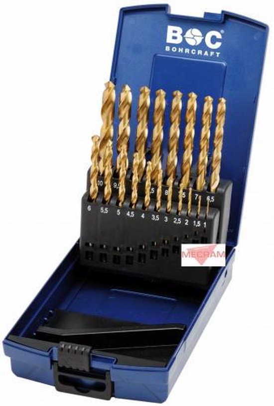 RUNYU® Professionele schroefverwijderset, 9 stuks, set van 6 linkse RUNYU® Professionele schroefverwijderset, 9 stuks, set van 6 linkse