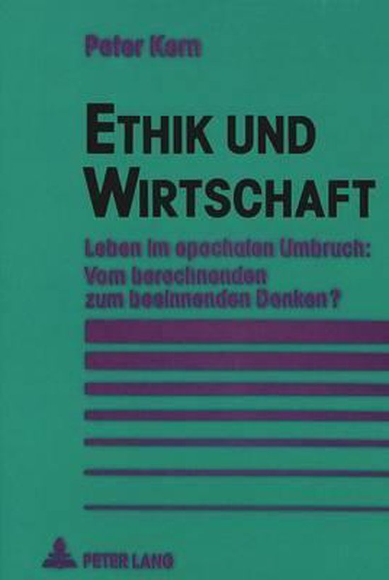 Ethik Und Wirtschaft - cover