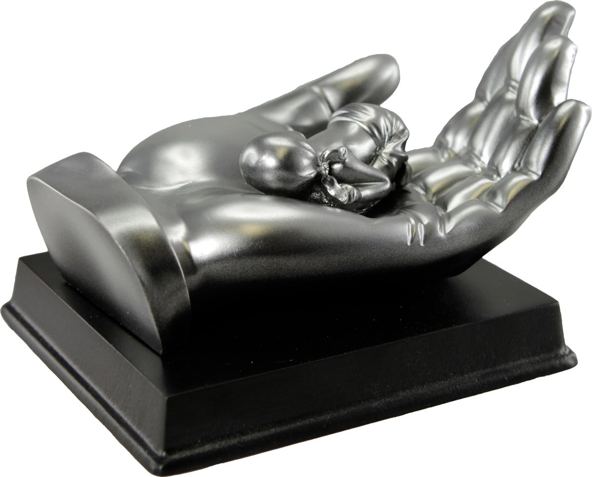 Klein slapend kindje (Beeld) 16cm