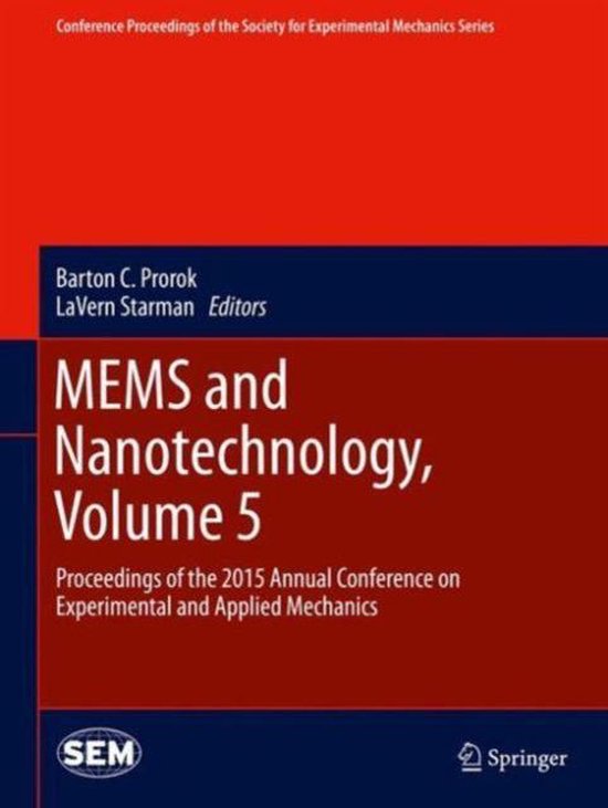 MEMS and Nanotechnology Volume 5 - cover