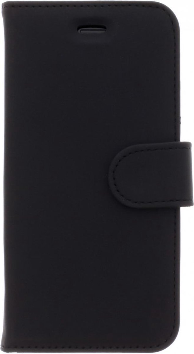 iPhone 8 hoesje bookcase - iPhone 7 hoesje bookcase - iPhone SE 2020 hoesje bookcase - hoesje iPhone 6s apple bookcase- hoesje iPhone SE 2020 - Kunstleer - Zwart - Accezz Wallet Softcase Bookcase