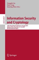 Lecture Notes in Computer Science 8957 - Information Security and Cryptology