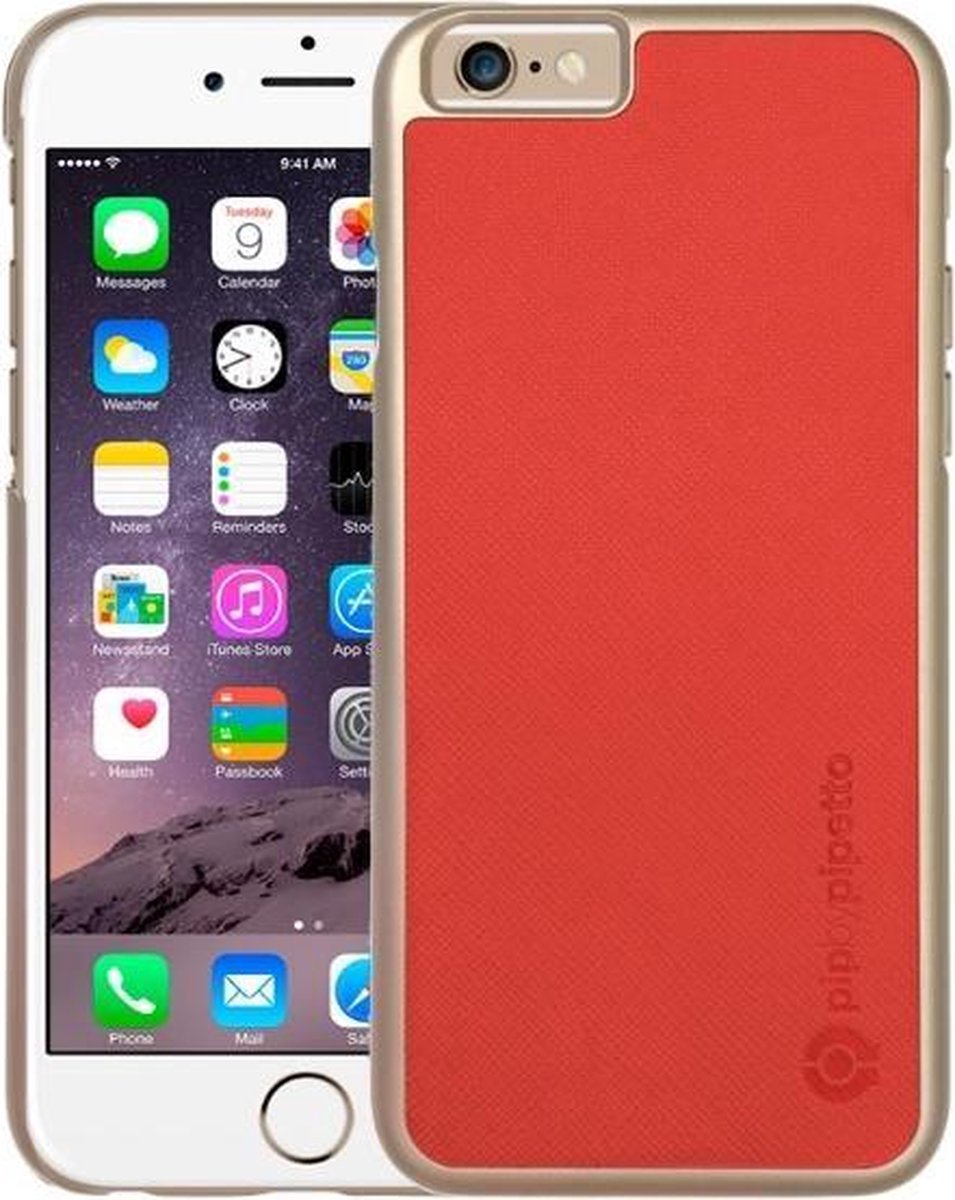 Iphone 6 hoesje - stijlvolle backcover - Rood