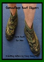 Boot Slippers - Camouflage Boot Slippers Dorm Boots for Men Knitting Pattern