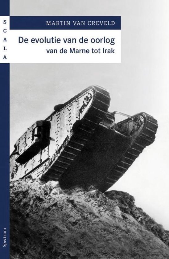 Cover van het boek 'De evolutie van de oorlog' van M. van Creveld