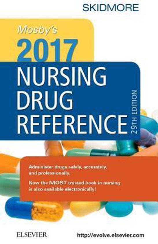 Mosby's 2017 Nursing Drug Reference 9780323448260 Linda Skidmore