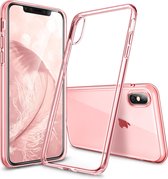 iPhone X / iPhone 10 /iPhone XS- hoesje ESR Essential Zero – flexibel, stijlvol, dun & licht – helder roze