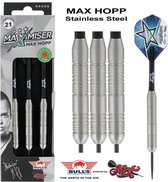 Max Hopp Stainless Steel - Dartpijlen - 21 Gram