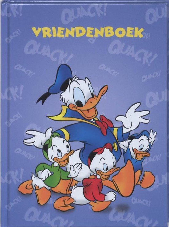 Cover van het boek 'Donald Duck Vriendenboek'