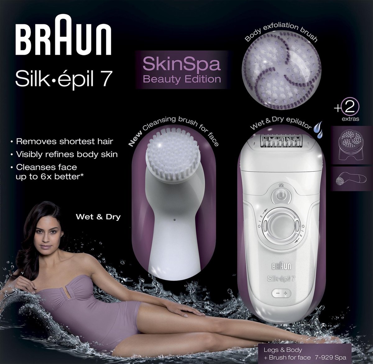 Braun Silk-épil 7 SkinSpa Beauty Edition 7-929