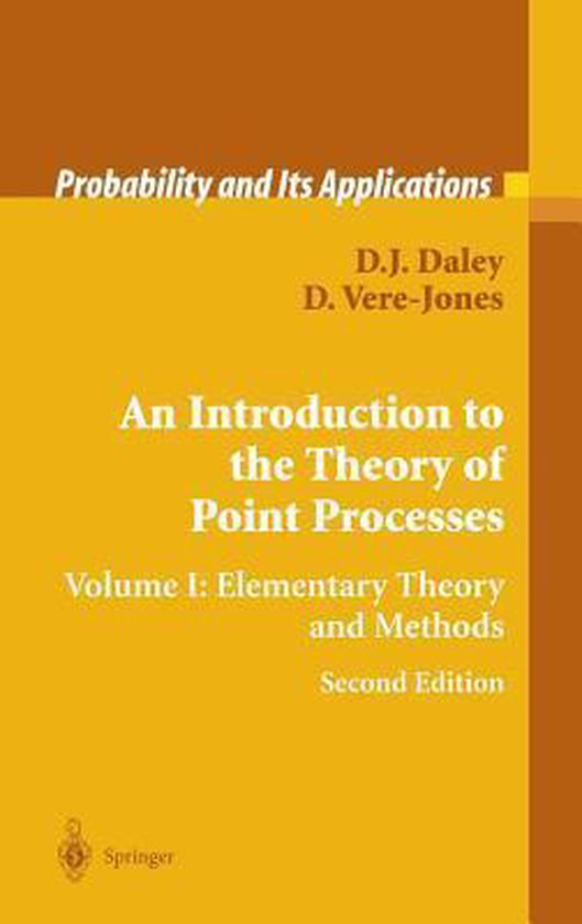 Probability and Its Applications-An Introduction to the Theory of Point ...