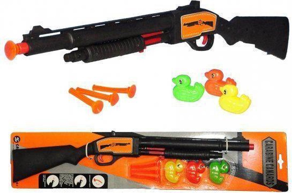 Perioperatieve periode Overvloed Brengen Speelgoed geweer met eendjes | bol.com