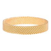 iXXXi Jewelry - Vulring - Mesh - Goudkleurig - 4mm - maat 19