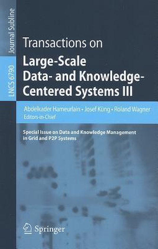 Transactions on Large-Scale Data- and Knowledge-Centered Sys ... - cover