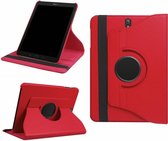Geschikt voor Geschikt voor Samsung Galaxy Tab S3 9.7 (SM-T820/T825) hoesje 360° draaibaar Rood