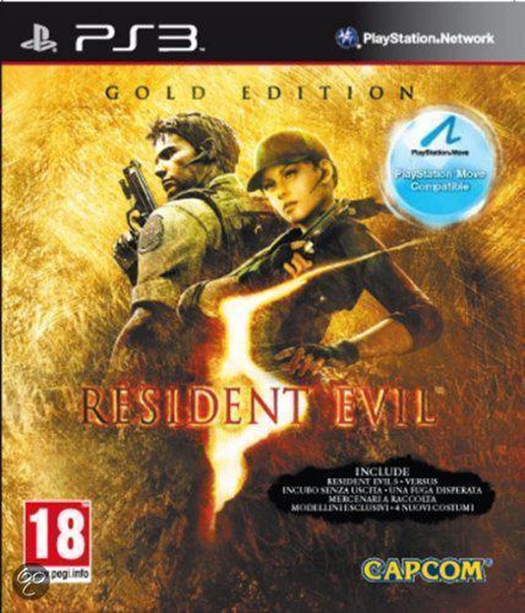 Resident Evil 5 Gold Move Edition - Capcom