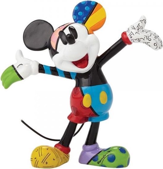 Behoefte aan vals bak Disney Britto Beeldje Mickey Mouse - mini - 8 cm | bol.com
