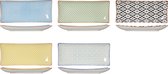Cosy&Trendy Six Mix Schaal - 27,5 cm x 12 cm x 3 cm - Set-6