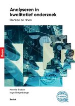 Boek cover Analyseren in kwalitatief onderzoek van Hennie Boeije (Paperback)