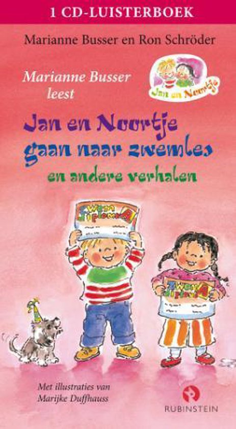 Cover van het boek 'Jan en Noortje gaan naar zwemles 1 CD' van R. Schreuder en Marianne Busser