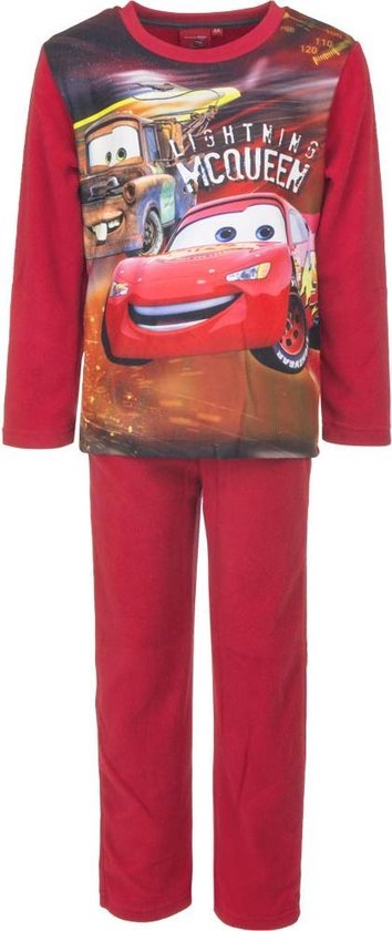 Cars pyjama - rood - Maat 92/98 | bol.com
