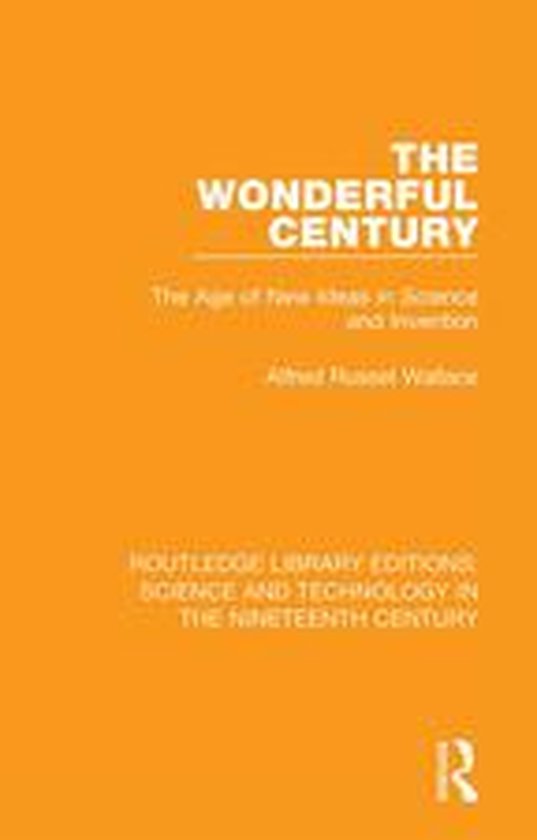 Routledge Library Editions: Science and Technology in the Ni ... - cover