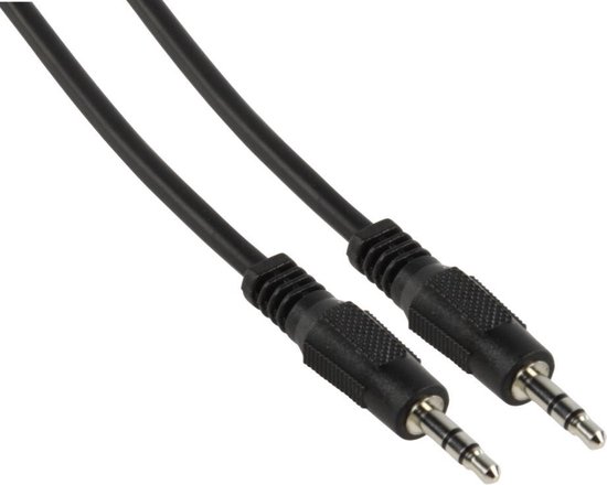 3.5mm stereo jack - 3.5mm stereo jack kabel 0,50 m