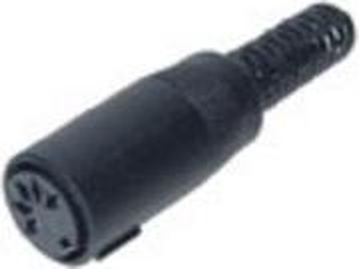 5 Connettori DIN A 5 Pin Per Montaggio A Pannello - 180° - Per Applicazioni Audio - 2