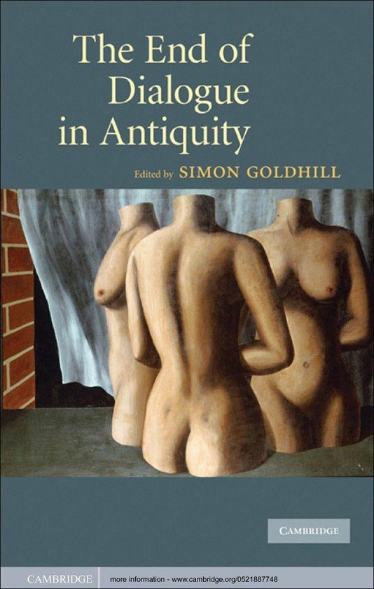 The End of Dialogue in Antiquity - cover
