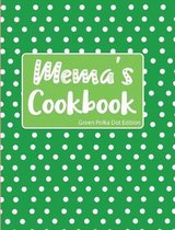 Mema's Cookbook Green Polka Dot Edition