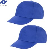 Senvi 5-Panel Fashion Cap Kleur: ROYAL 2-Pack