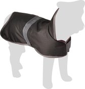 Flamingo Honden Winterjas Gillian - Grijs/Zwart - 90 - 104 cm x 85 cm