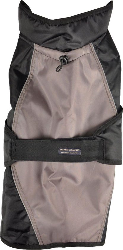 Flamingo Duker winterjas voor honden, zwart