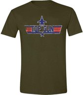 Top Gun - Logo Groen - S