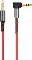 Hoco UPA02 1m 3.5mm 3.5mm Zwart, Rood audio kabel