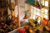 Robotime - DIY Dollhouse Kit-Miller's Garden - Houten Bouwpakket